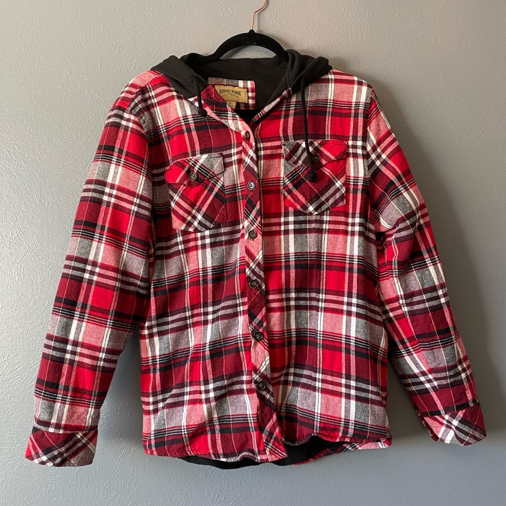 Women’s Rustic Ridge Flannel Coat
